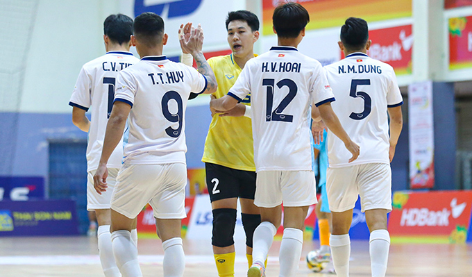 Thái Sơn Nam tiếp tục đứng đầu bảng - Ảnh: VFF