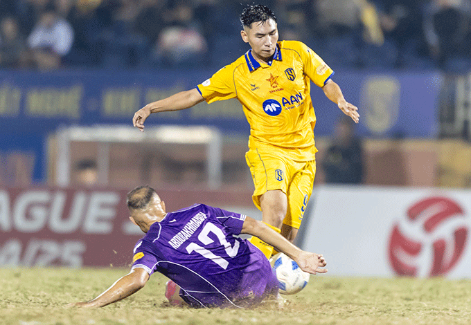 SLNA đang có tâm lý thoải mái sau khi trụ hạng V.League